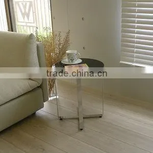 Modern Nesting Table Living Room Square Tea Table Tempered Glass Table thumbnail-3