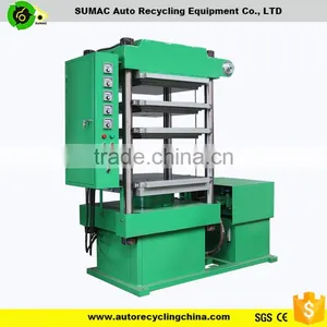 Rubber Tiles and Mats Manufacturing Machine With Waste Tire Recycled Rubber thumbnail-1