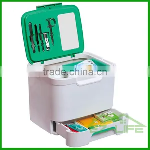 Large Size Children Medical Gift Customized Plastic SOS PP Made Wall Mounted First Aid Storage Box/kit for Hospital thumbnail-1
