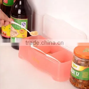 Custom Pink 3 Small Box With Tight Lids Plastic Food-Grade PP Seasoning Box Supplier In ShenZhen thumbnail-1
