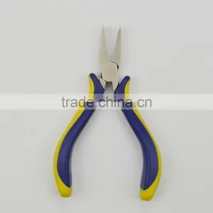 2015 Cheap Nickel Steel 4.5" Mini Flat Nose Pliers thumbnail-2