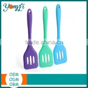 Kitchen Tools Ware Stainless Steel Handle Silicone Turner thumbnail-1