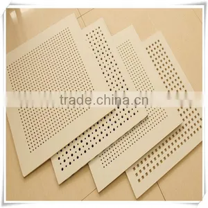 12mm Round Hole Perforated Gypsum Board/plasterboards thumbnail-1