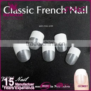 Newair Popular Full Cover 24pcs Artificial False Nail Art Tip Designs Press on Nails thumbnail-3