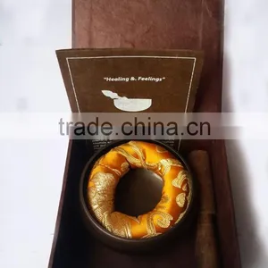 Best Selling Tibetan Meditation Singing Bowl Set thumbnail-3