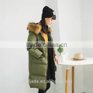 2016 New Winter Women Jacket Clothes Down Cotton Fur Collar Women's Coat Jacket thumbnail-2