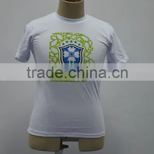 OEM High Quality Short Sleeve 95 Organic Cotton 5 Elastane t Shirt thumbnail-1