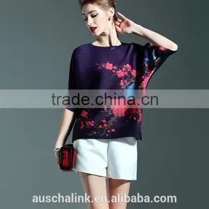 Hot Sell Summer Women New Design Fashion Tops Made in China thumbnail-4