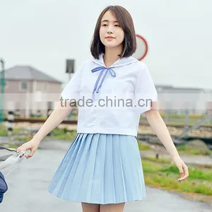 Custom Sailor School Uniform Shirt And Skirt thumbnail-6