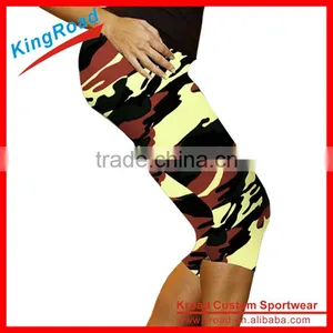 Activewear Women 3/4 Workout Capris Leggings Cropped Yoga Pants thumbnail-3