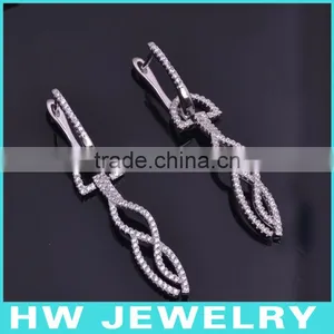 HWSE838 Green Stone Earring thumbnail-1