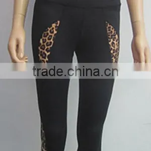 Cheap Wholesale Sexy Tiger Women Sports Wear Bra Yoga Suit thumbnail-6
