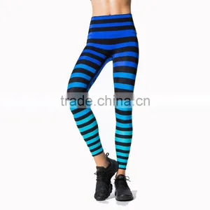 2017 High Quality Online Shop Tights Sublimation Printed Yoga Pants Sports Leggings For Women Fitness thumbnail-1