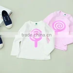 2015 Children's Clothing Fashionable Longsleeve T-shirt for Girls thumbnail-4