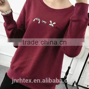 Custom Label Printing 100% Cotton Women Hoodies thumbnail-4