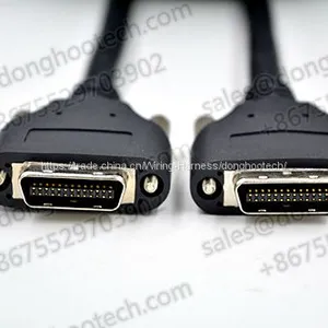 Hiflex PVC Camera Link Cable MDR 26pin Male to MDR 26pin Male Non PoCL With Thumbscrew Locking for Dynamic Application thumbnail-1