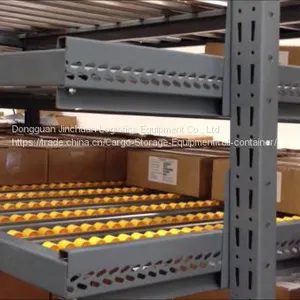 High Efficiency Carton Pallet Flow Storage Rack Shelves System thumbnail-1