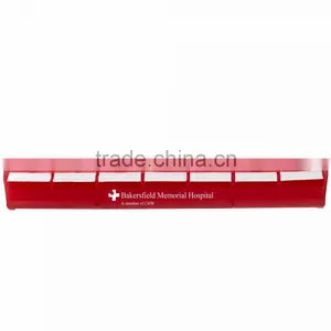 USA Made Snap-Open 7-Day Med Minder Pill Dispenser - Has an Easy to Use Push-button to Release Lid and Comes With Your Logo thumbnail-2