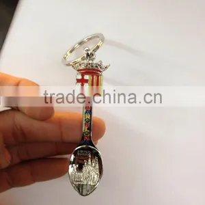 Popular Beautiful Metal Spoon Keychain for Souvenir thumbnail-1
