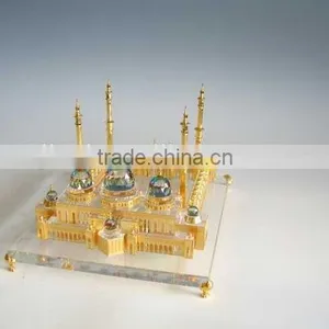 Crystal Mosque Sheikh Zaid Model For Gifts Arabic and Muslim thumbnail-1