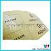 Yellow Base Transparent PVC Custom Sticker Printing With Glossy Surface Finish thumbnail-1