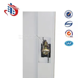 Luoyang Fenglong Office Furniture Steel Cupboard Storage Cabinet With Metal Two 2 Swing Door thumbnail-5