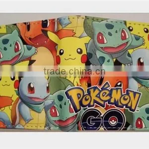 Hot Game Pokemon Go Wallet High Quality Pokemon Pikachu Money Bag Pocket Monster Purse Cartoon Fold Wallet thumbnail-6