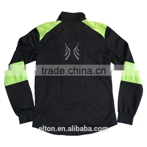 Men's Single Windproof Waterproof Reflective Soft Shell Jacket High Quality thumbnail-4