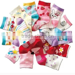 100%cotton Cartoon Anti-slip Children Socks thumbnail-1