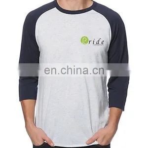 Unisex Adult Color Combination Custom Printing Baseball T-shirt-customise Long Sleeve T-shirt- Casual Wear T-shirt thumbnail-5