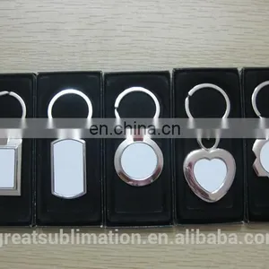 Metal Keyrings With Aluminum Sheet, Sublimation Printable thumbnail-5