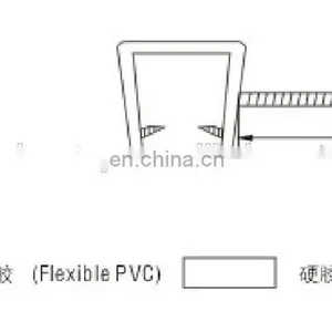 PVC Shower Door Seal and Strip for 6mm, 8mm, 10mm Glass Door thumbnail-2