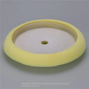 North Wolf Professional Heavy Polishing & Cutting Foam Pads Yellow Color thumbnail-2