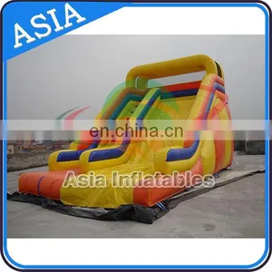 Commercial PVC Vinyl Double Lane Kids Giant Inflatable Slide for Sale thumbnail-3