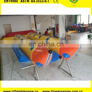 Commercial 10 People Inflatable Water Flying Banana Boat for Sale thumbnail-1