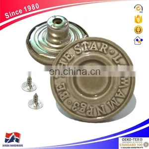 20mm Metal Buttons, With Custom Design, Rhinestone Buttons thumbnail-3