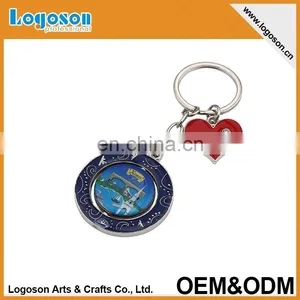 2015 Novelty Gift Souvenir Items Custom Design Keychain Compass Souvenir thumbnail-3
