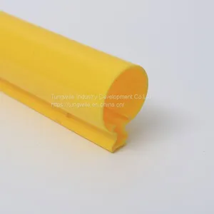 Custom PC PMMA PVC ABS PP PE Materials Plastic Extrusion Plastic Profiles thumbnail-1