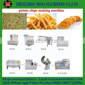 Multifunctional Potato Chips Production Line/sweet Potato Chips Machine/potato Chips Making Machine thumbnail-2