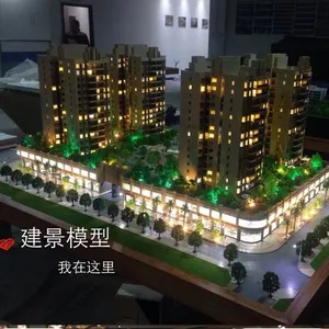 Hot Sale Architectura Model Used for Real Estate High Quality Handmade Craft 3D Architectural Model thumbnail-1