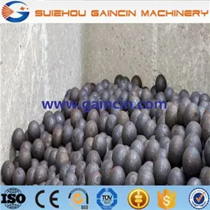 Skew Rolled Grinding Media Balls, Forged Steel Mill Balls, Grinding Media Milling Steel Balls thumbnail-1