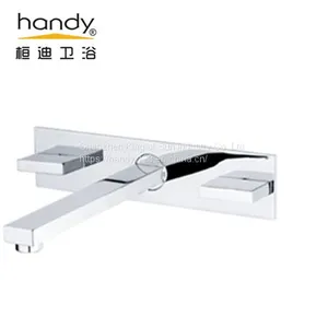 Bathroom In-Wall Mounted Concealed Faucet thumbnail-1