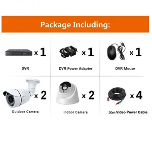 CCTV 4CH 2.0MP Security Surveillance Alarm DVR System Kits From CCTV Cameras Suppliers thumbnail-5