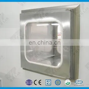 304 Stainless Steel Electronic Interlock Pass Through Box/ Transfer Box for Clean Room thumbnail-3