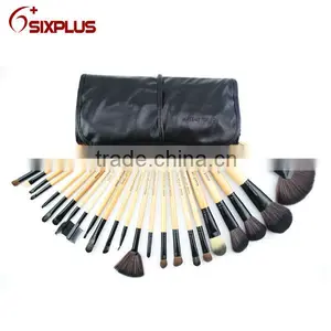 24 Pcs Beige Handmade Makeup Brush Set / Elegant Makeup Brush Set / Customized Logo Makeup Brush Set thumbnail-1