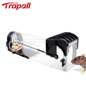 Humane Reusable Mouse Trap Cage Durable Lightweight Live Catch Rodent Trap thumbnail-1