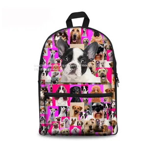 New Children's Backpack Wholesale High Quality Canvas Customized Logo and Pattern thumbnail-3
