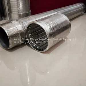 Stainless Steel Wire Wrapped Welded Screen Pipe thumbnail-2