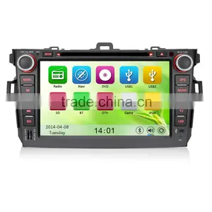 Erisin ES8288M 8" Touch Screen Car Radio DVD GPS Navigation for Toyota thumbnail-4