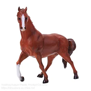 Customs Education Toys PVC Soft Simulation Animal Toys Arabian Horse Safe Gifts For Children thumbnail-2